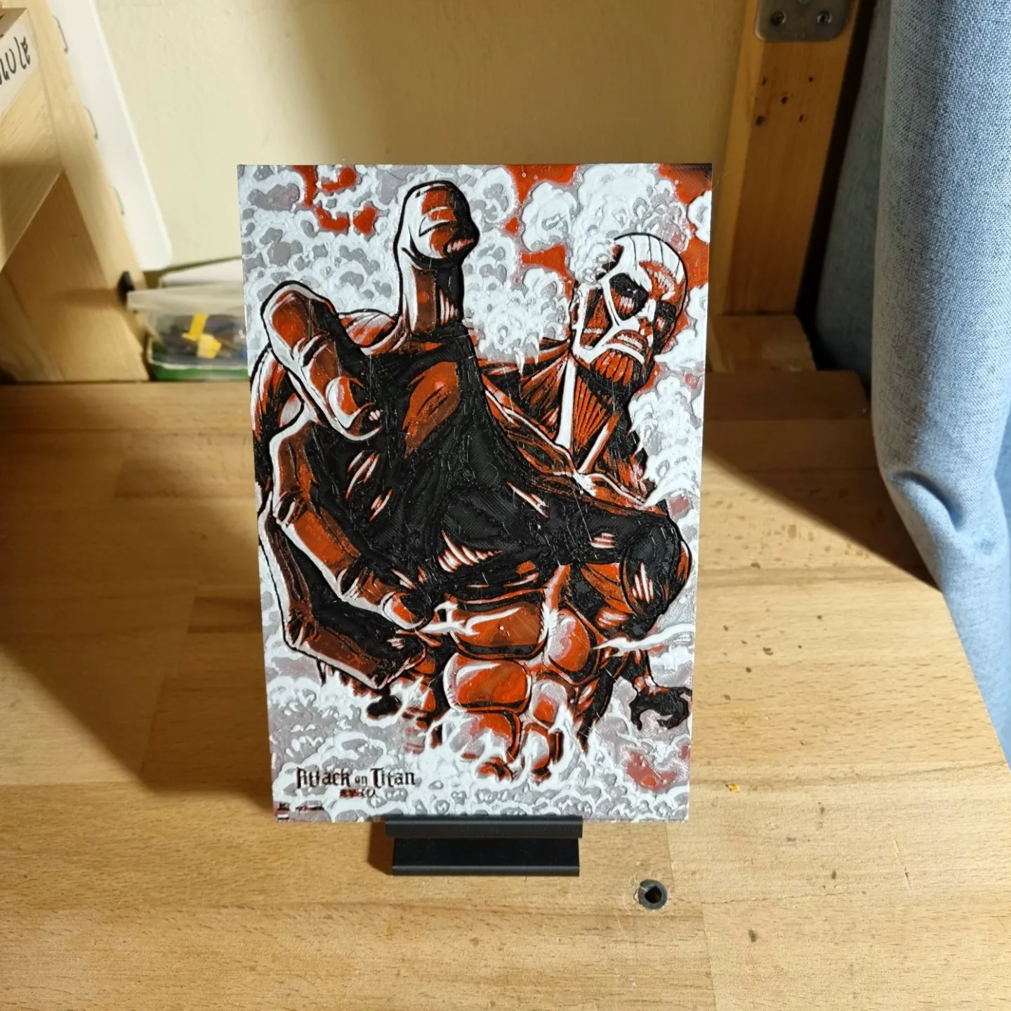 Colossal Titan Attack (HueForge - Attack On Titan)