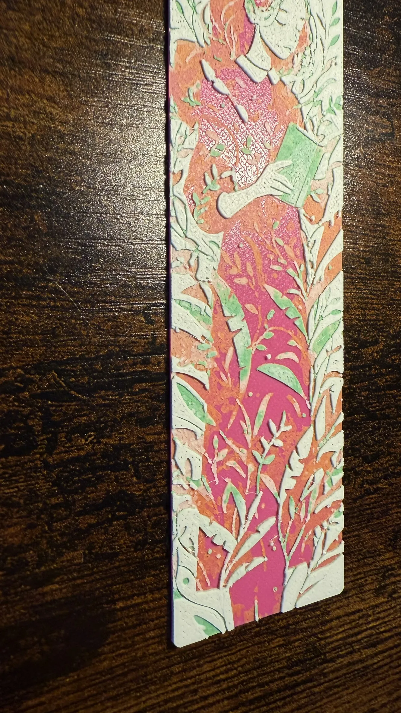 Small HueForge bookmark