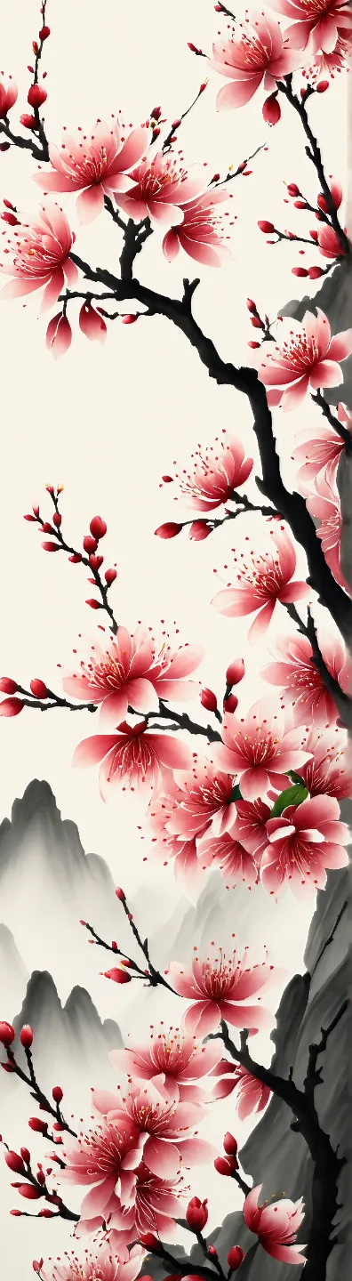 Cherry Blossom Bookmark - HueForge