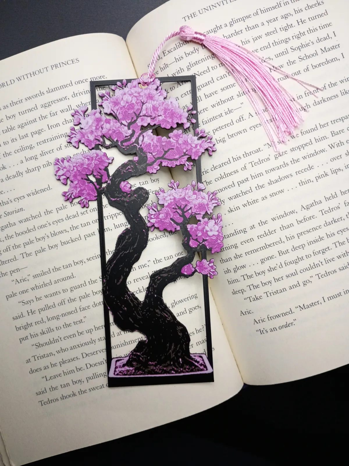 Sakura Bookmark Framed