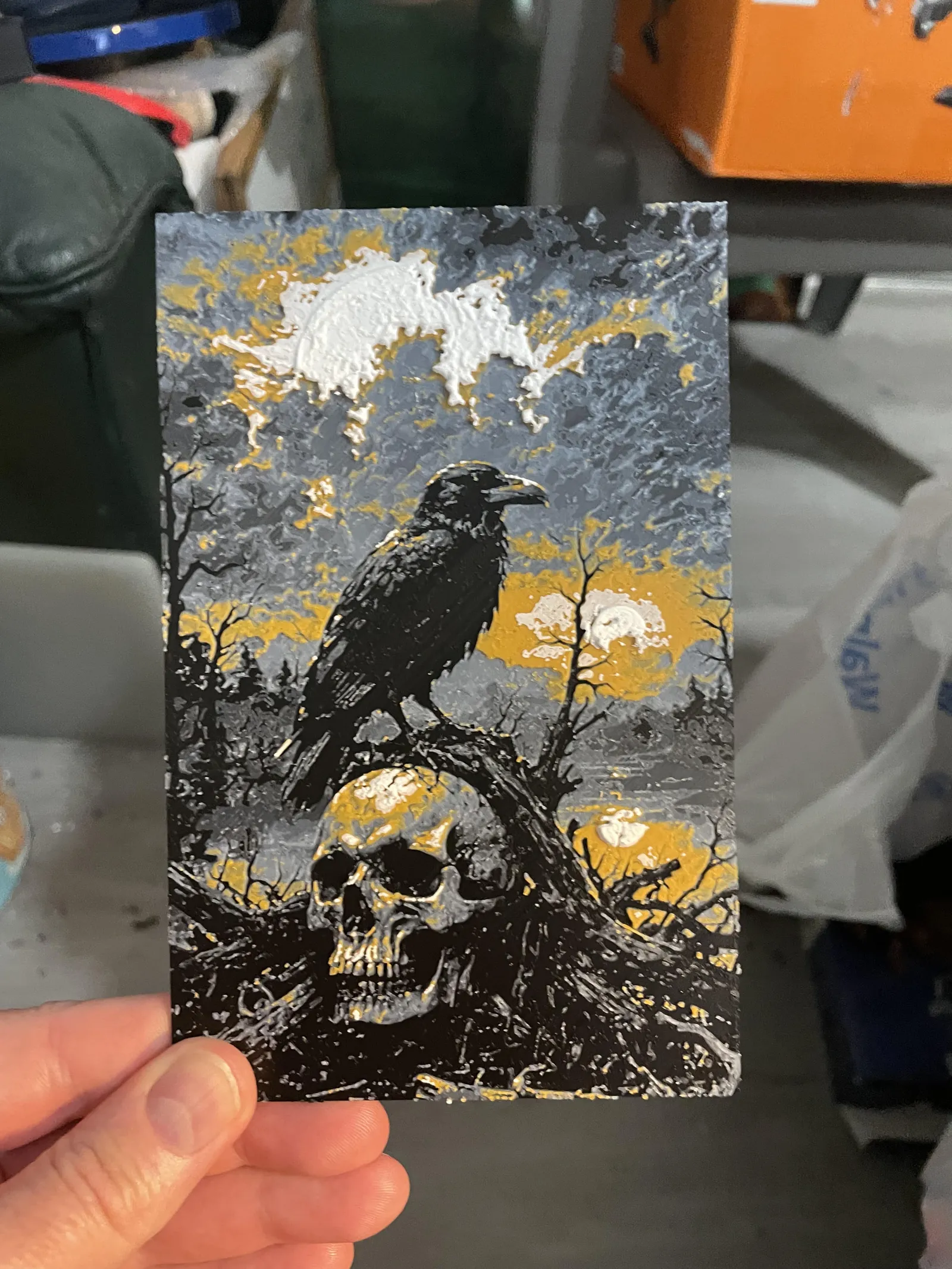 Crow_Skull Hueforge