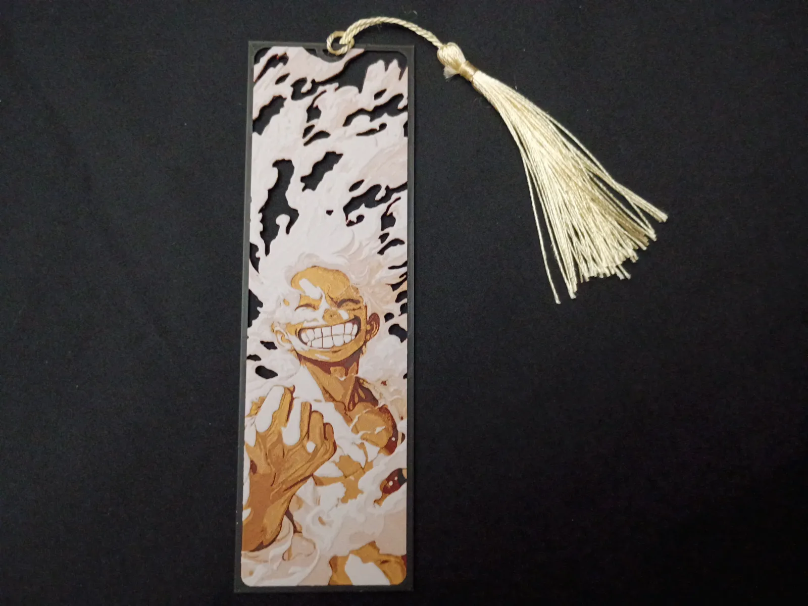 Luffy Gear 5, One Piece, Framed Cutout Bookmark