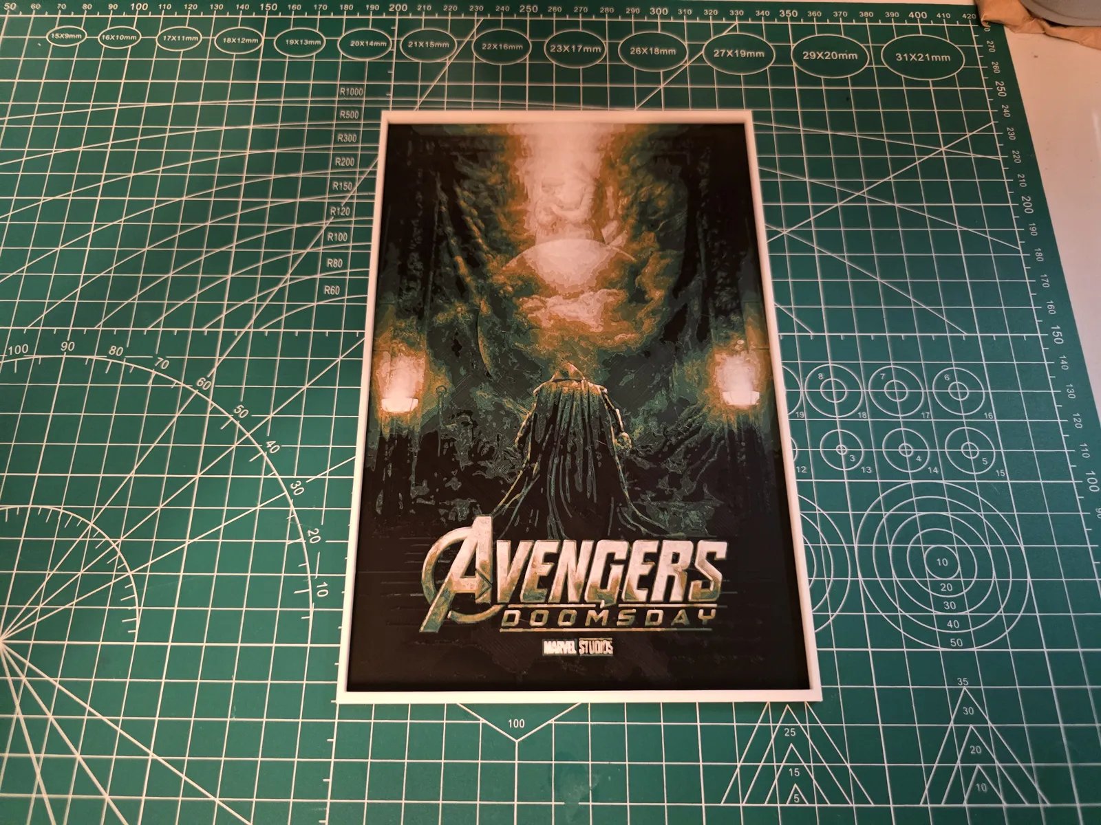 Avengers: Doomsday Movie Poster - Hueforge Art