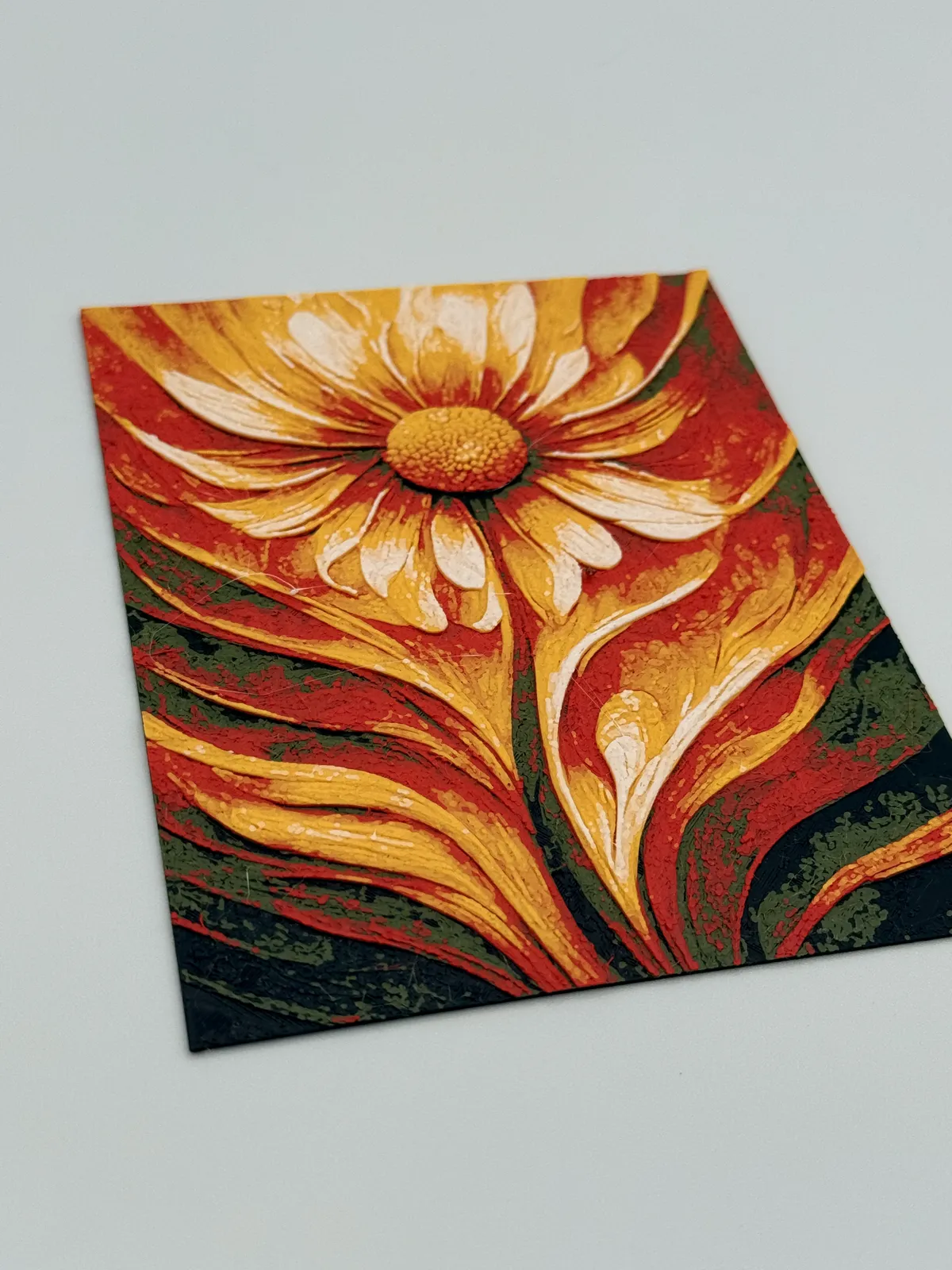Painted Flower Hueforge