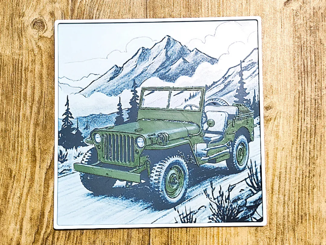 Jeep Willys MB - Hueforge