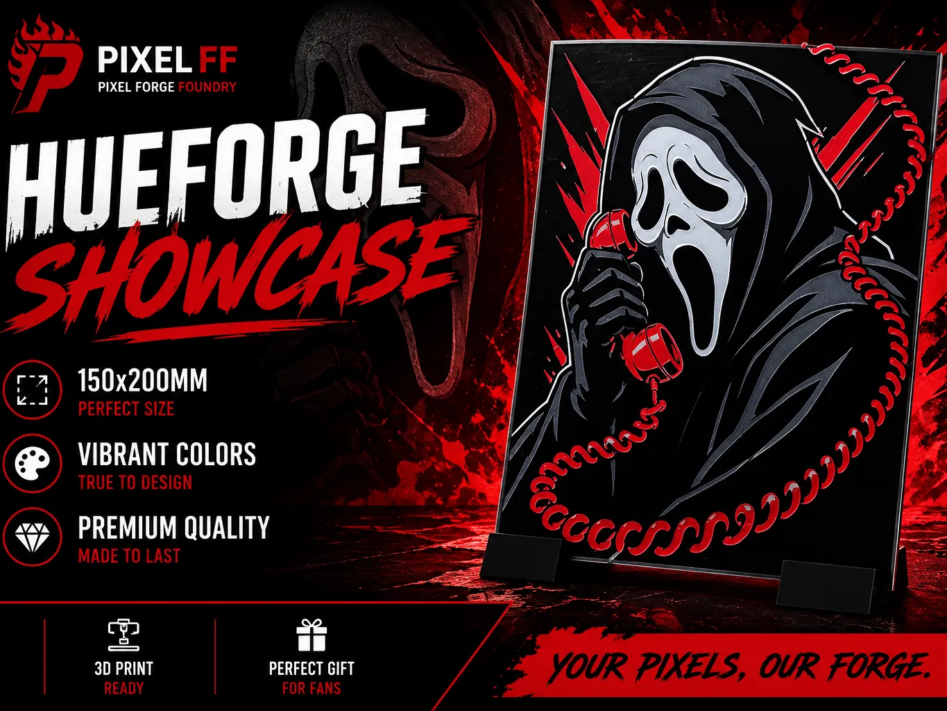Ghostface - HueForge