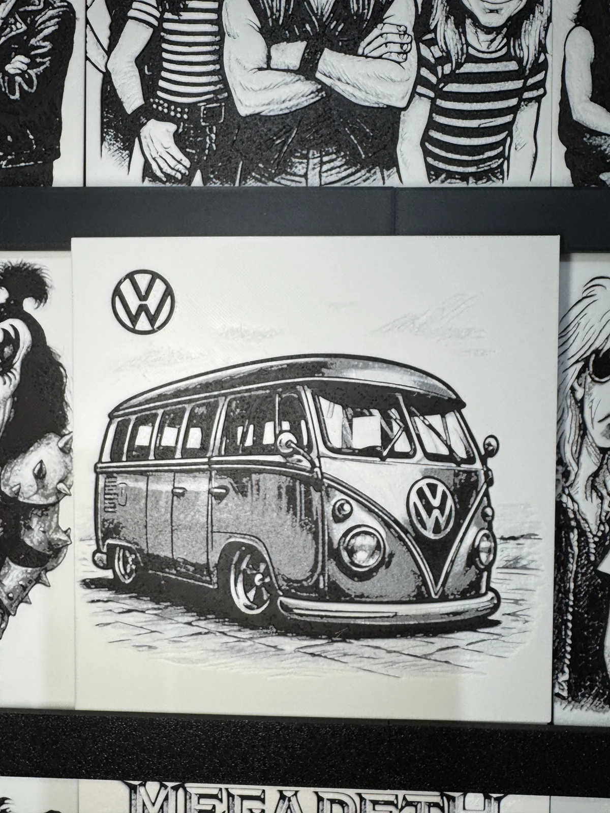 Hue Forge Karikatur VW Bulli T1