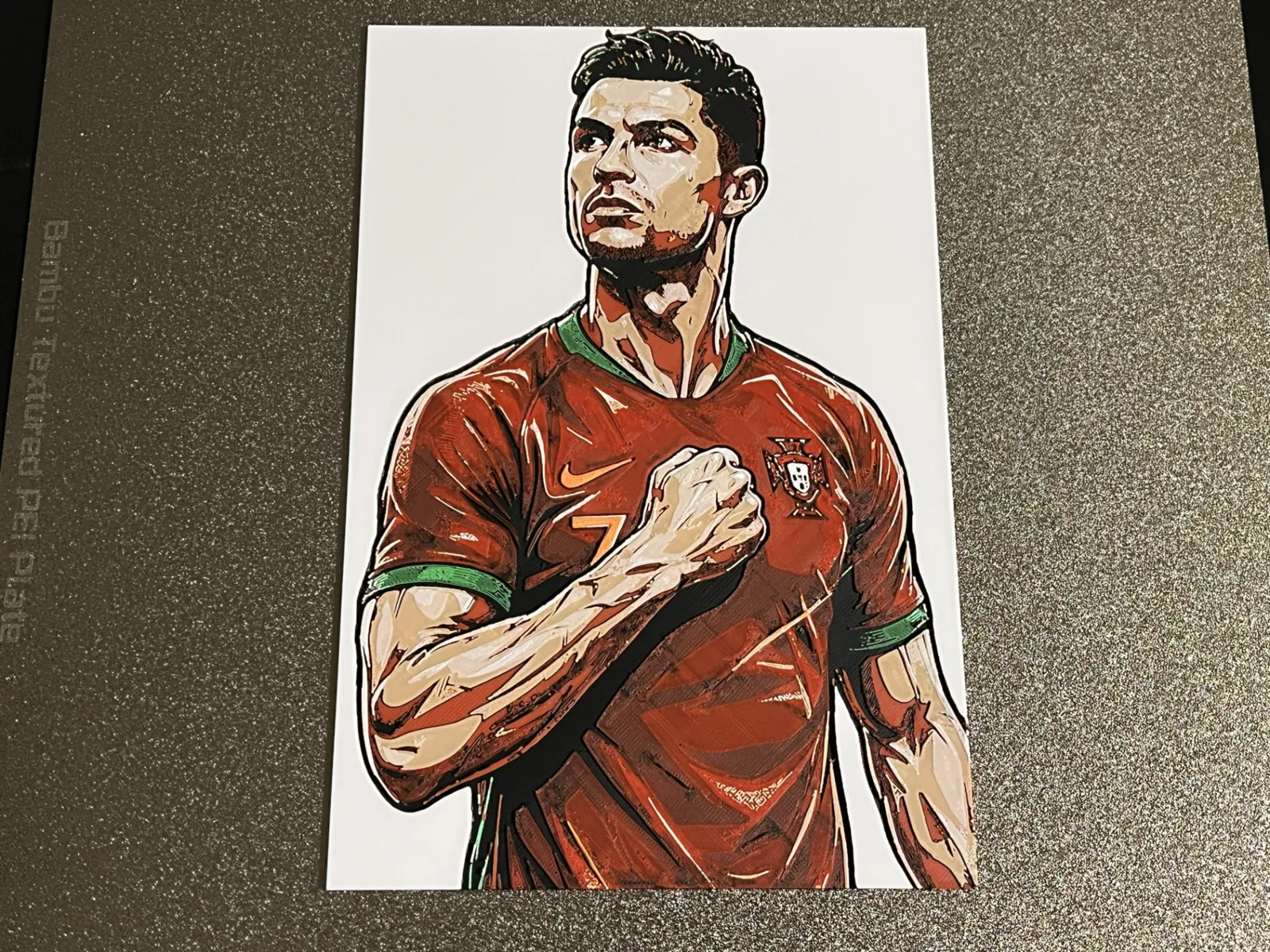 Cristiano Ronaldo Human Hueforge