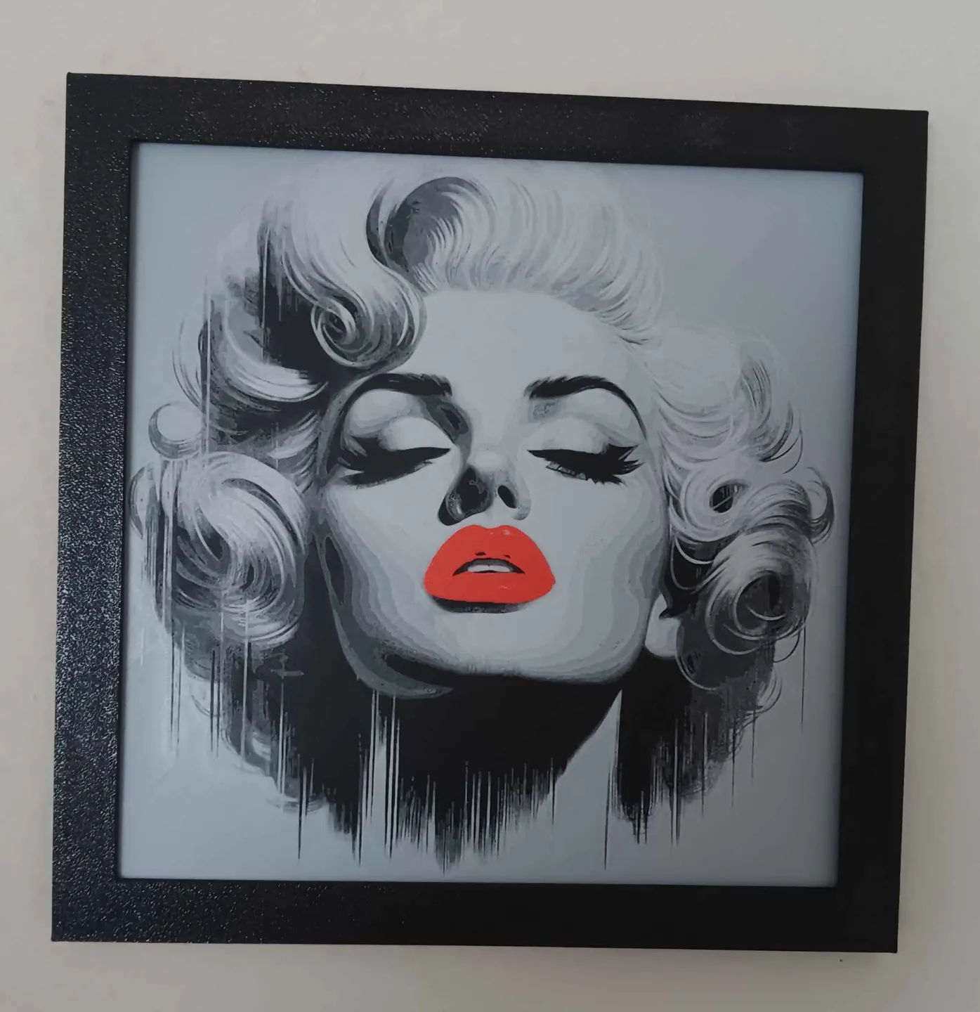 Marilyn Monroe Hueforge